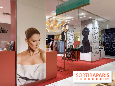 Céline Dion à Paris : T-shirts, vinyles, macarons… un pop-up ouvre à Haussmann - avis et photos