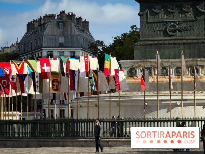 Une œuvre textile monumentale autour de la Colonne de Juillet à Bastille pour la Paris Design Week 2026