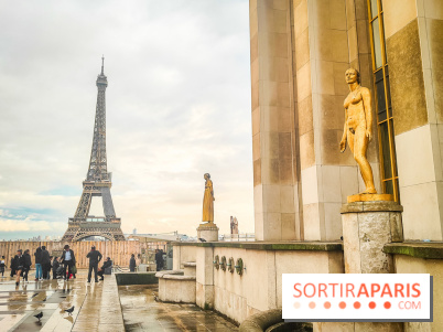 Visuel Paris Tour Eiffel Trocadéro jour
