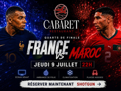 Fan zone VIP au cœur de Paris pour la Coupe du Monde de foot