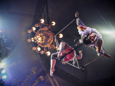 VIBRATION : spectacle immersif de danse contemporaine dans un cirque