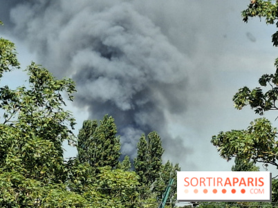 Un incendie important dans une zone industrielle de Bobigny, évitez le secteur