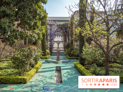 La Mosquée de Paris et son jardin en fleurs