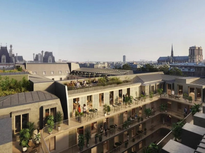 Projet 2028 en face hotel de ville