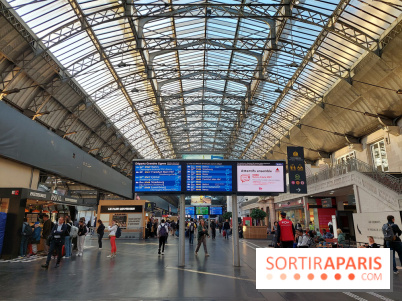 Visuels Paris - Gare de l'est - transport - train - SNCF