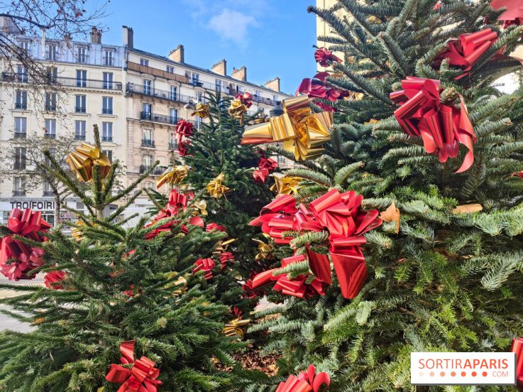 Noël Paris visuels - cadeau - sapin - Marché de Noël - cadeau de Noël - décoration - Mairie 11e