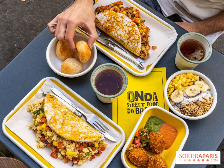 Onda, le restaurant Brésilen de tapiocas, crêpe de manioc - table