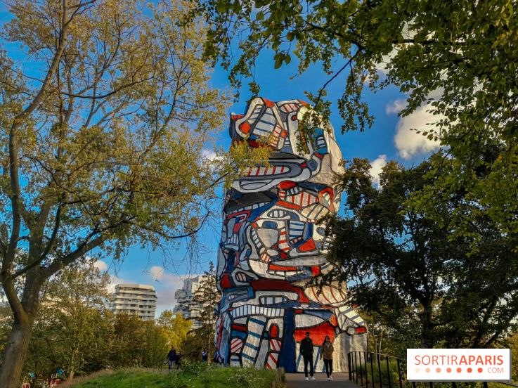 Issy - parc de l'île Saint Germain et Tour aux figures 