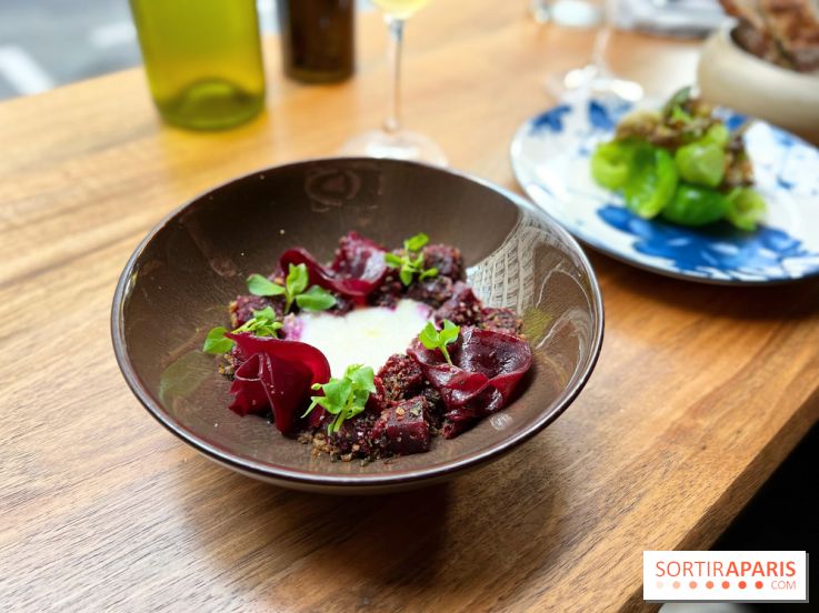 Restaurant Nellu - Betteraves rôties fumées au foin