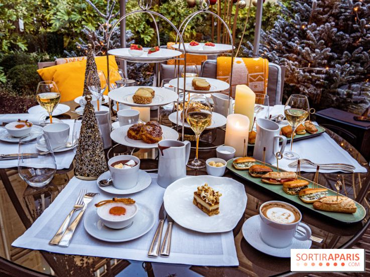 Le tea Time du Joy à l'Hôtel Fouquet's Paris par Anthony Coquereau