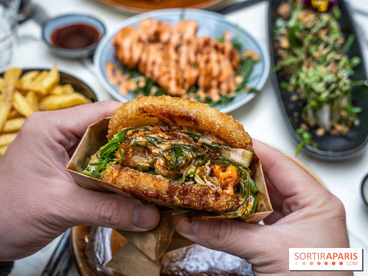 Kimochi restaurant - sushi burger