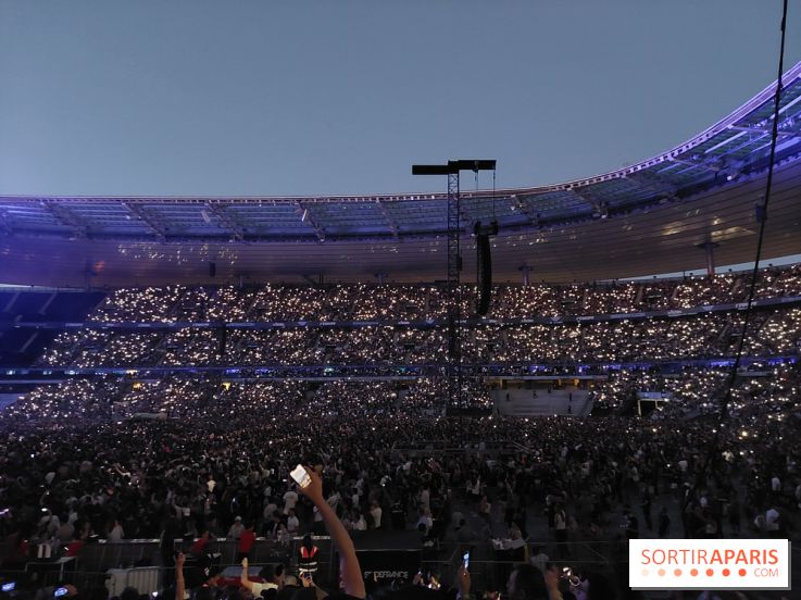 Visuels salles de spectacle et théâtres - concert Stade de France