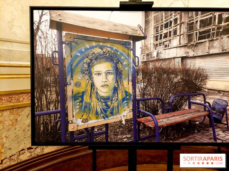 Slava Ukraini : l'expo gratuite signée C215 à Paris, nos photos