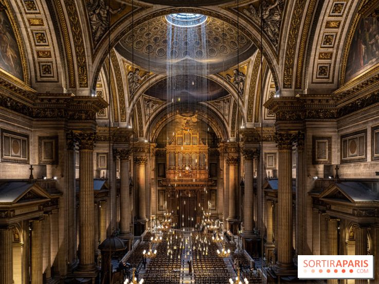 Larmes de Joie, l'installation monumentale de Benoît Dutour dans l'Eglise de la Madeleine 