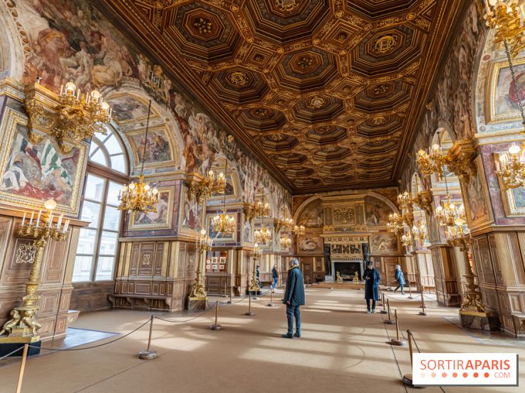 Château de Fontainebleau - Napoléon III et Eugénie -  A7C4024 HDR