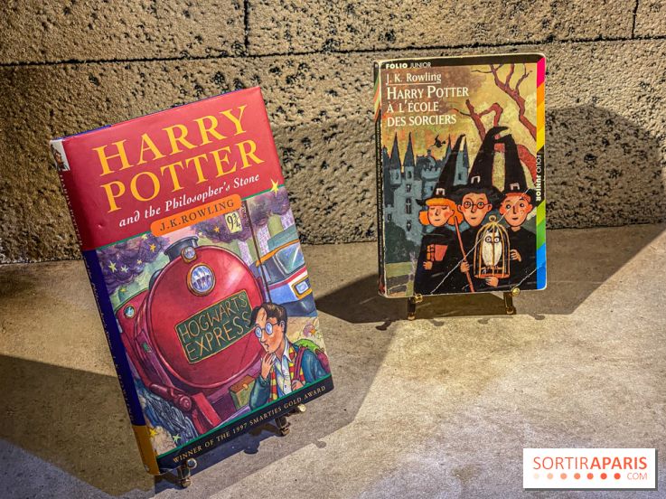 Harry Potter l'exposition livres