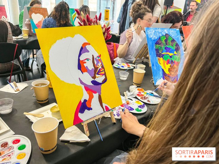 Brunch & paint, l'insolite brunch créatif de la Galerie Wawi - B3FF022D 3509 48D6 BBF0 1C0A14C95CE1