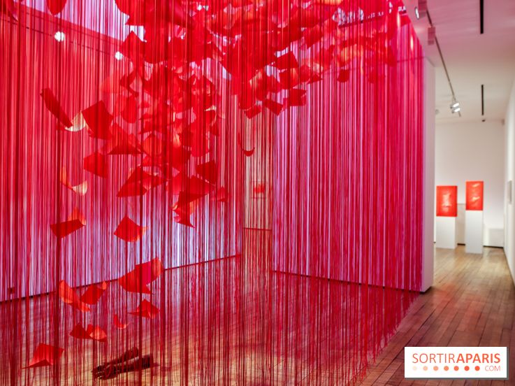 Expo Memory Under The Skin de Chiharu Shiota à Paris, nos photos