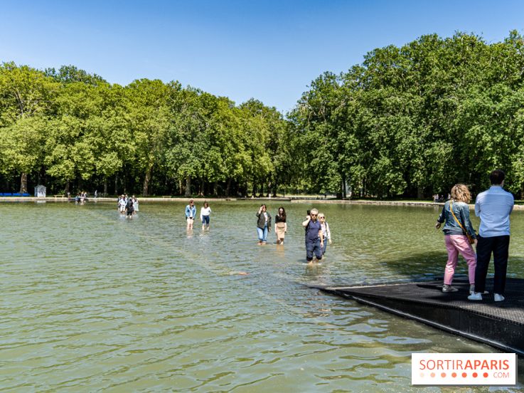 Le Gué, l'installation éphémère du Domaine de Sceaux qui fait marcher sur l'eau