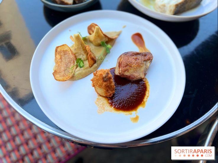 Le Louis Vins - Pigeon et artichaut