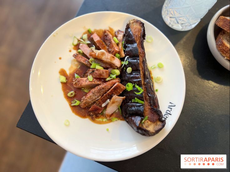 Ardent - Cochon et aubergine miso