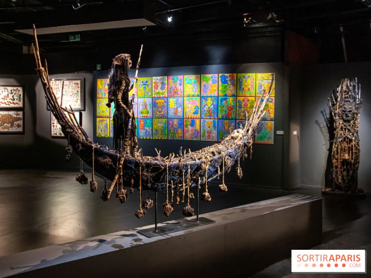 Exposition Aux Frontières de l'Art Brut à la Halle Saint-Pierre