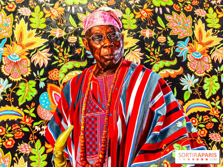 Exposition Kehinde Wiley - Dédale du Pouvoir - Musée du Quai Branly Jacques Chirac - photos  -  A7C2049