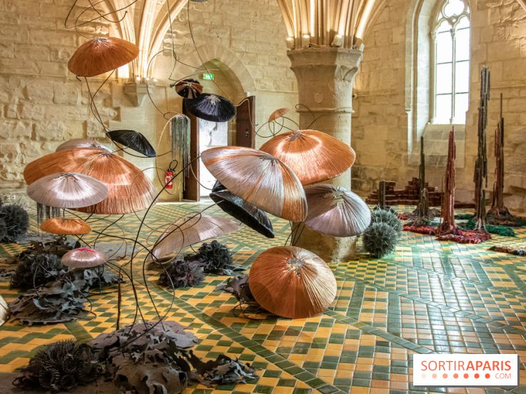 Exposition Entre Les Murs de Tanja Smeets et Karin van Dam Abbaye de Maubuisson