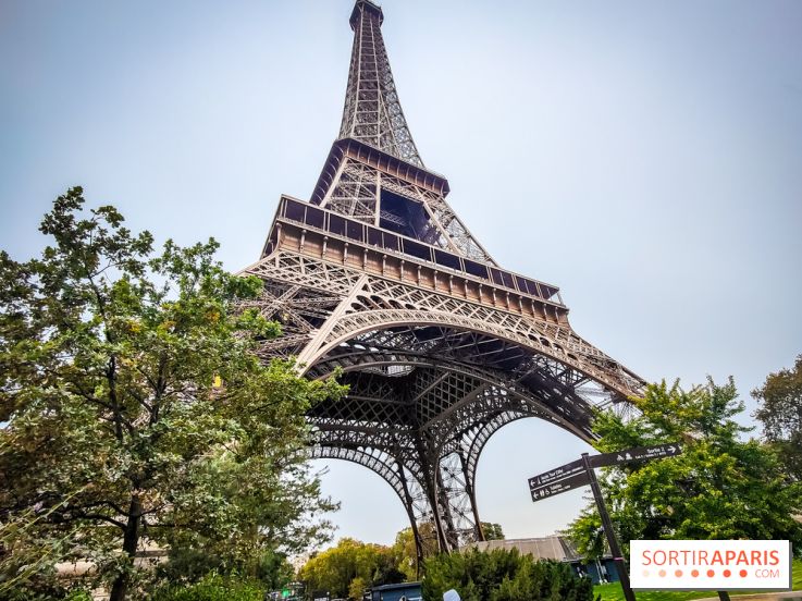 Tour Eiffel : une exposition inédite gratuite en hommage à Gustave Eiffel sur le parvis - nos photos