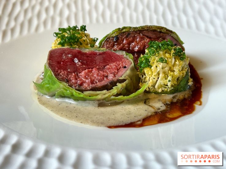 Menu chasse Le Gabriel, La Réserve - Canard Colvert, chou