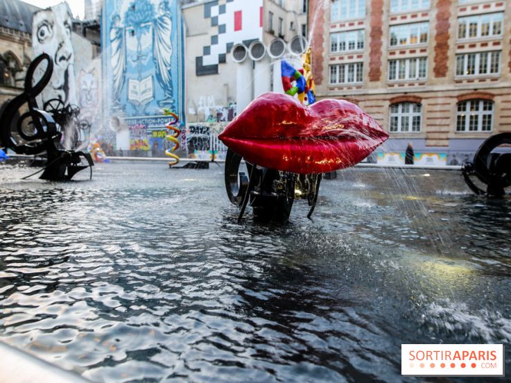 La Fontaine Stravinsky restaurée à Paris, nos photos