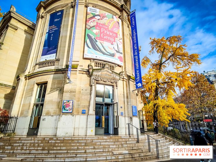 Exposition A la cour du Prince Genji : l'imaginaire japonaise se dévoile au musée Guimet  - IMG20231121103619