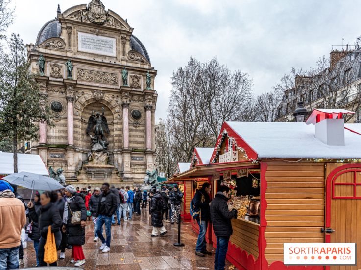 Le Marché de Noël de Saint-Michel à Paris