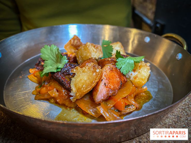 Café César restaurant bistronomique Clichy poulpe