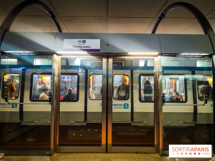 Visuels métro - ligne 14