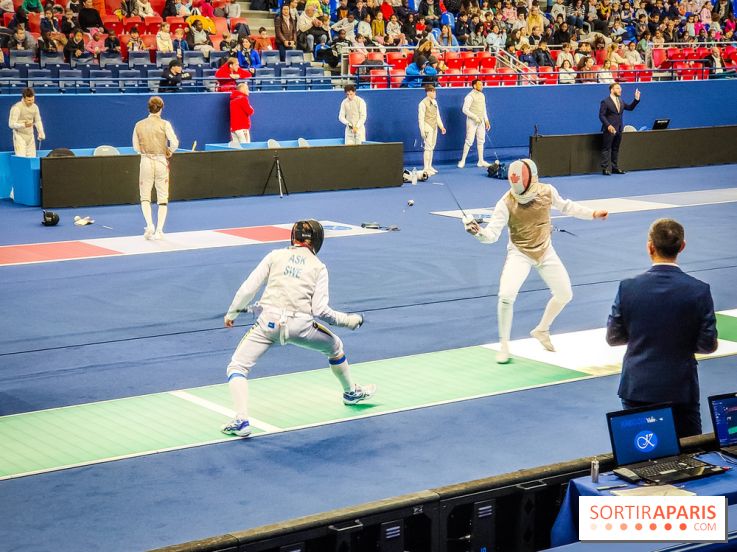Coupe du monde de Fleuret 2024 - stade Pierre de Coubertin - Coupe du monde de Fleuret 2024 - stade Pierre de Coubertin - escrime
