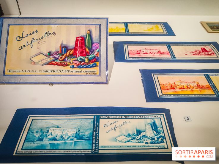 Carnets de timbres dans l'air du temps, l'exposition originale du musée de la Poste - nos photos - IMG20240130183834