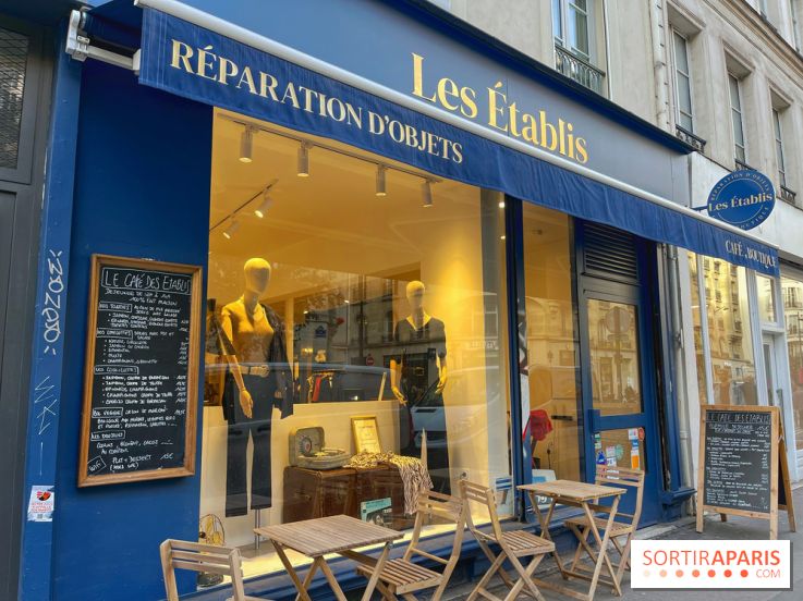 Les Établis, café et service de réparation d'objets
