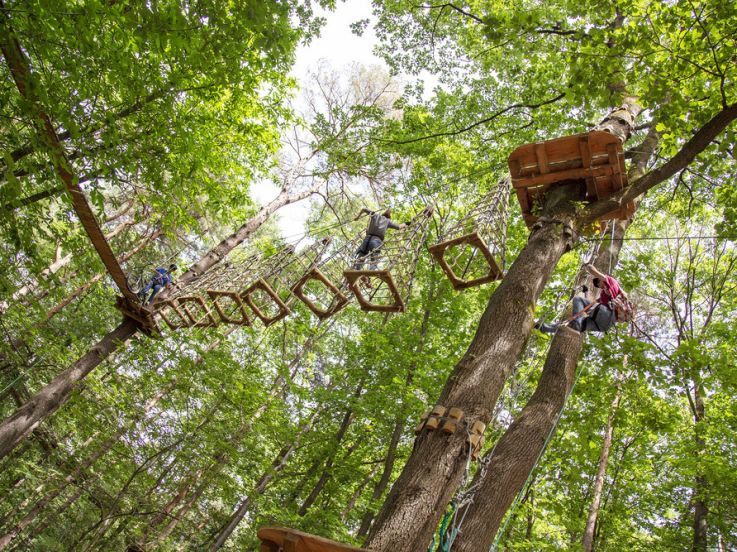Aventure Floreval, le parc accrobranche et loisirs aux portes de Paris