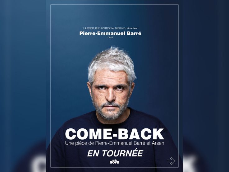 Pierre-Emmanuel Barré de retour sur scène avec Come-Back