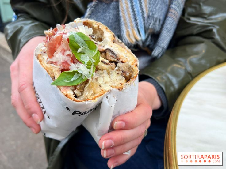 Panozzi - Panozzo aubergines mozzarella