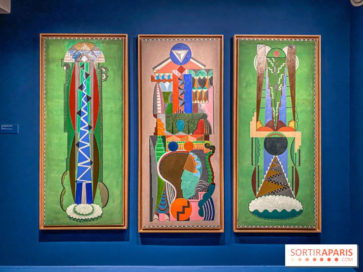 Exposition Auguste Herbin au Musée de Montmartre - IMG 5136