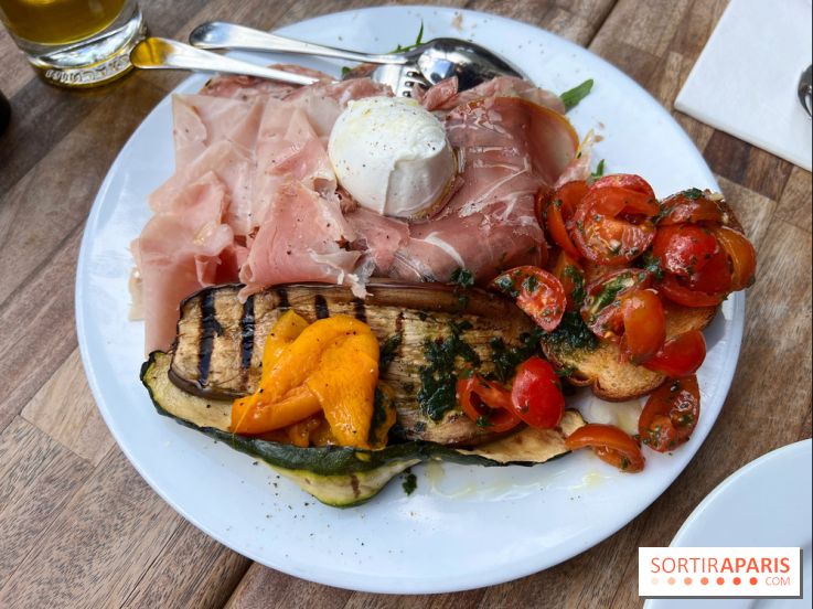 Les Vitelloni - Légumes grillés, jambon, mozzarella