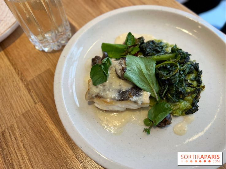 Brion - Poisson, curry vert, escargots