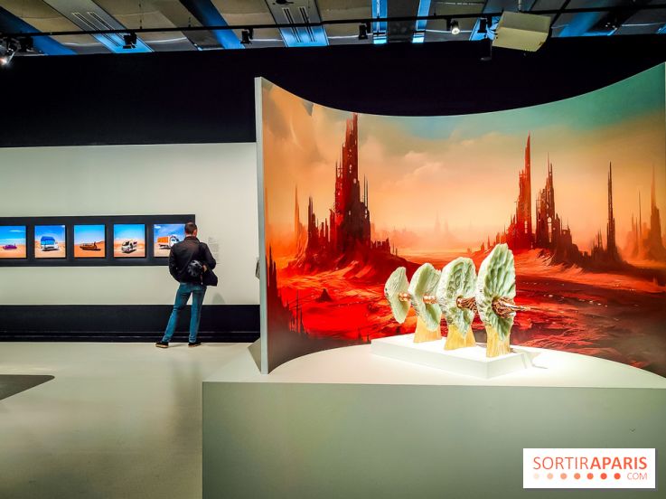 Arabofuturs : l'exposition entre science-fiction et prédictions à l'Institut du Monde Arabe - photos - IMG20240422100551