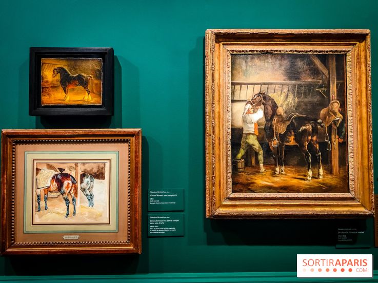 Les chevaux de Géricault : l'exposition hommage au peintre se dévoile au musée de la Vie Romantique - IMG20240514104751