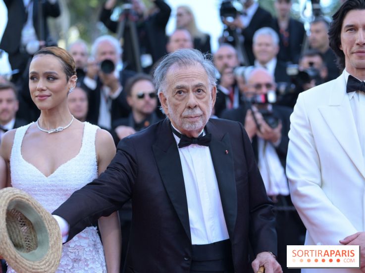 ©Rachid Bellak - Cannes 2024 : Tapis Rouge - Megalopolis - Nathalie Emmanuel, Francis Ford Coppola et Adam Driver