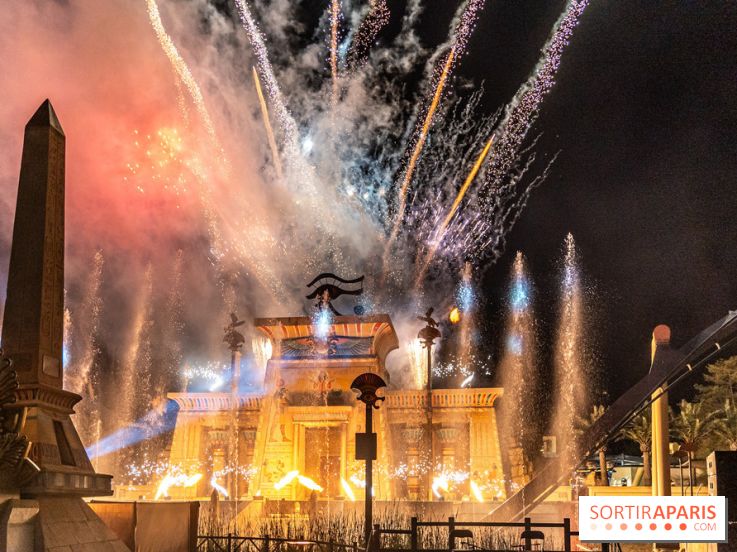 Parc Astérix : inauguration de la Tour Numérobis avec Jamel Debbouze