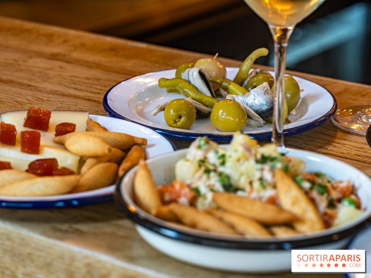 Tina restaurant - bar à Tapas Paris 6  - Guildas boqueron