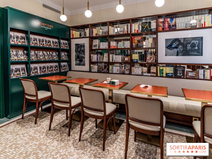 Comptoirs des Deux Magots - café littéraire - take away